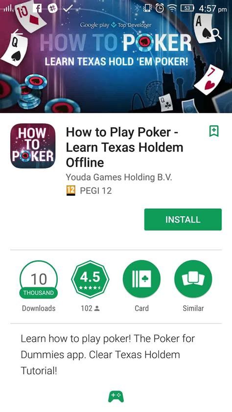 learn to play poker app 7vaq
